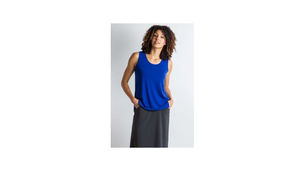 ExOfficio Wanderlux Tank Women's, Blue Glaze, XL 20122794-5804_XL