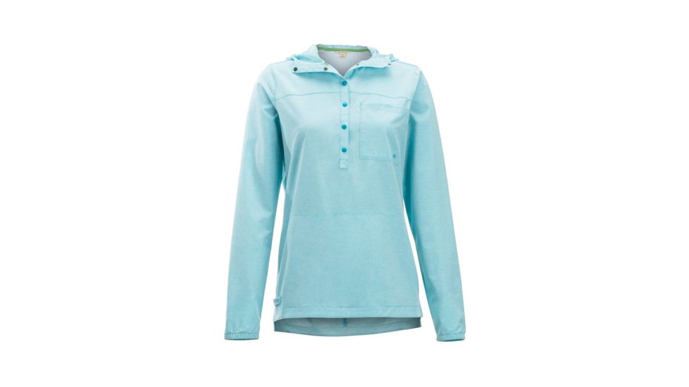 ExOfficio Wimico Hoody - Women's, Algiers Blue Heather, XS, 20013317-5124-XS