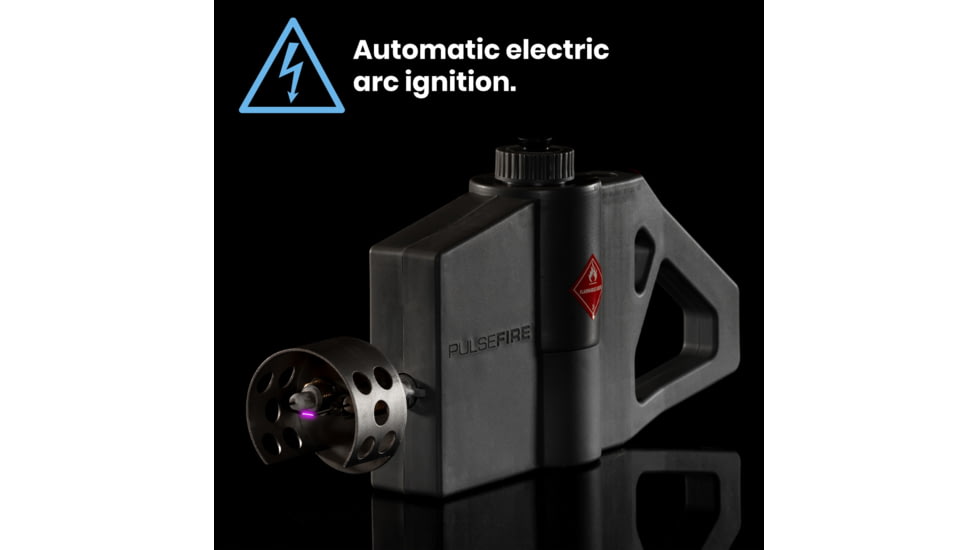 Exothermic Pulsefire Compact Flamethrower, Mirror Silver, PF-COMPACT