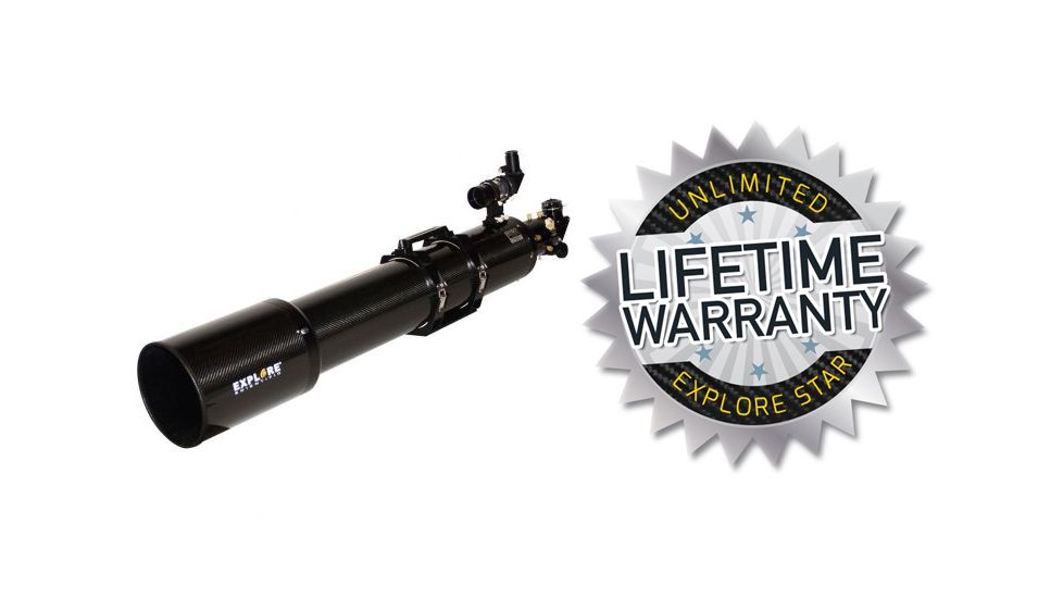Explore Scientific ED 152mm Carbon Fiber Edition f/8 Air-Spaced Apochromatic Triplet Refractor Telescope,TED15208CF-HEX33