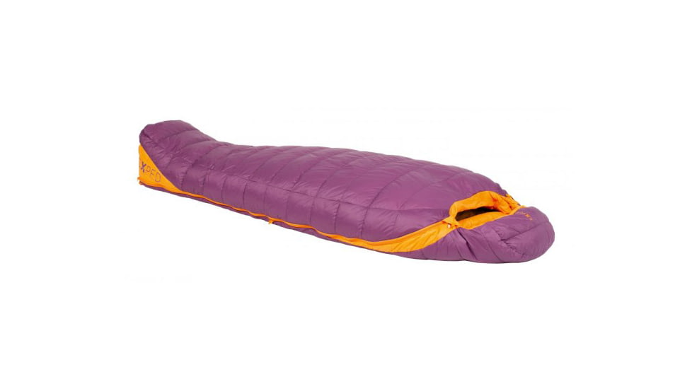 Exped Comfort -5C/23F Sleeping Bag, Right Zip - Womens, Dark Violet, Small, 7640171997162