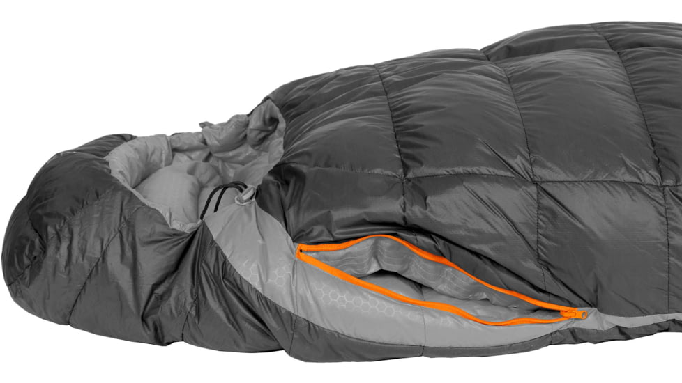 Exped Comfort -5C/23F Sleeping Bag, Right Zip - Womens, Dark Violet, Small, 7640171997162