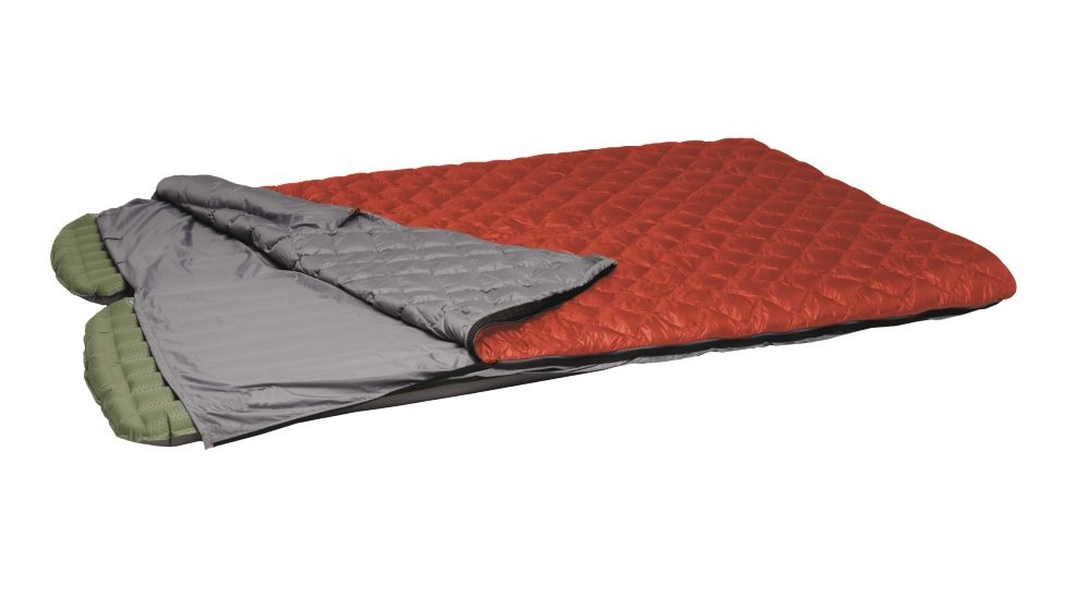 Exped DeepSleep 250 Plus Sleeping Bag, Red, Large Left, 7640147766273?