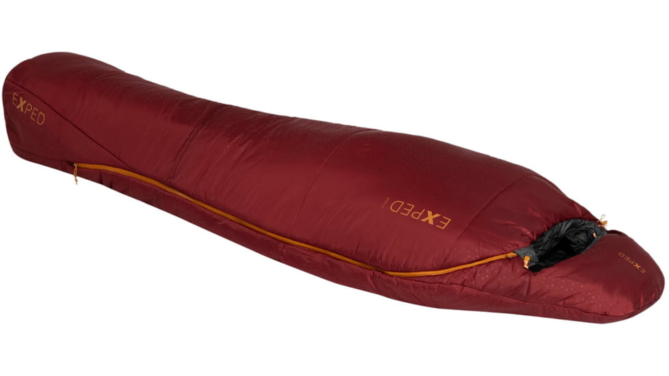 Exped Deepsleep -5C 20F Sleeping Bag, Left, Burgundy, Medium, 7640277846241