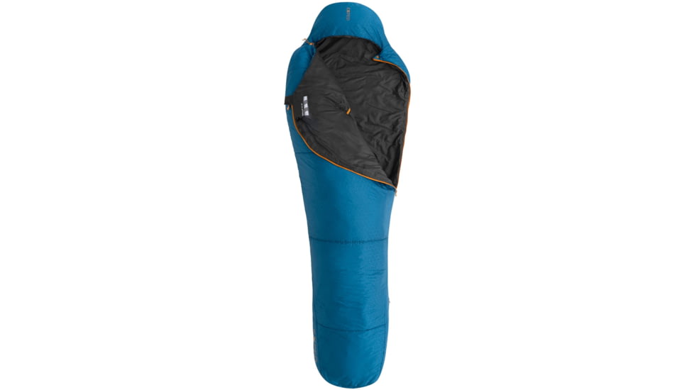 Exped Deepsleep 5C 45F Sleeping Bag, Left, Deep Sea, Long, 7640277846104