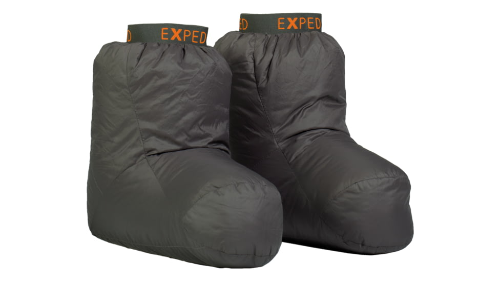 Exped Down Sock, Charcoal, Small, 7640445455466