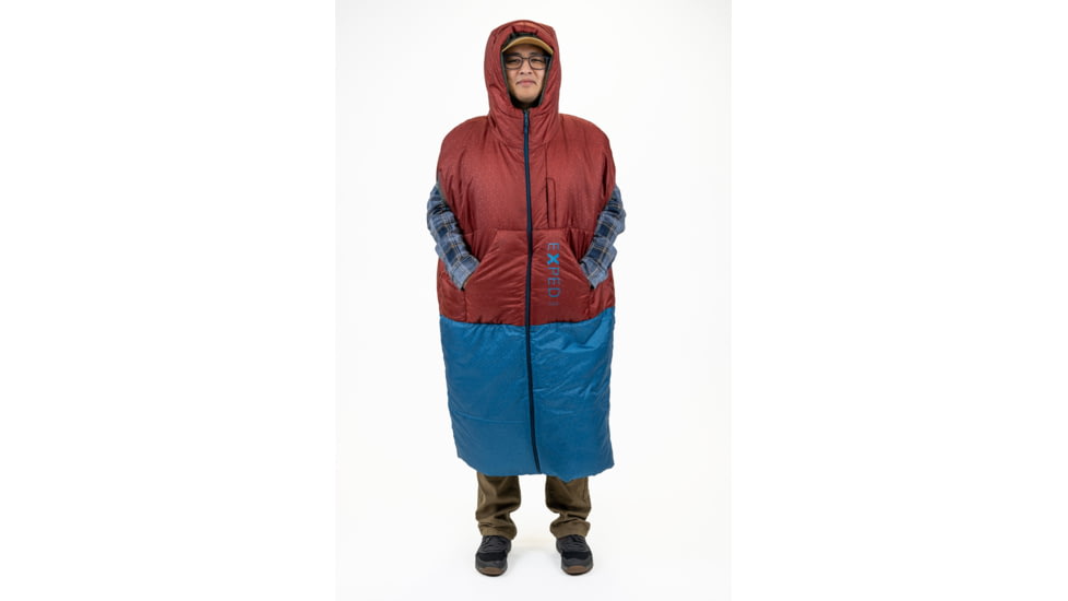 Exped Dreamwalker Sleeping Bag, Burgundy, Small, 7640277844131
