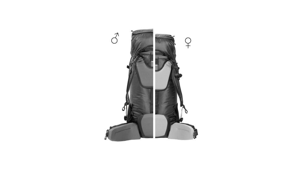 Exped Thunder 50 Backpack, Black, 50 L, 7640445451215