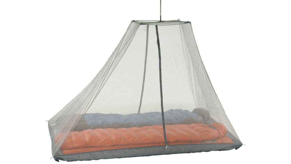 Travel Wedge II Plus Mosquito Net-Grey