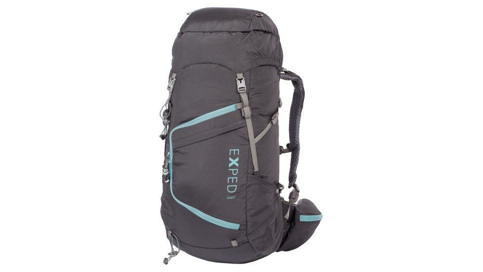 Exped Traverse 35 L Pack-Black/Sky Blue-S/M
