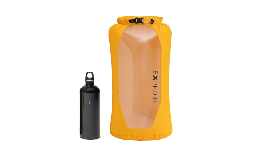 Exped Versa Clear Dry Bag, Sunshine, 13L, 7640277848061