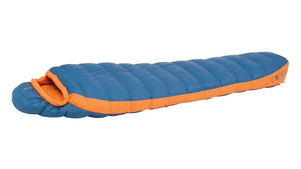 Exped Versa Mummy +5C/+41F, Deep Sea Blue, M right 7640171992211