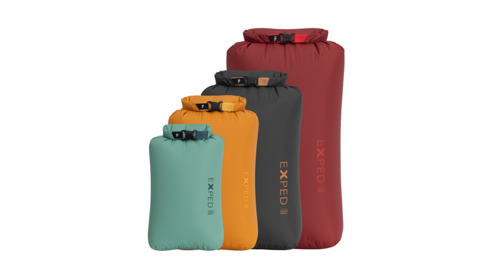Exped Versa Set 3/5/8/13 Dry Bag, Assorted, Multi-Size, 7640277848214