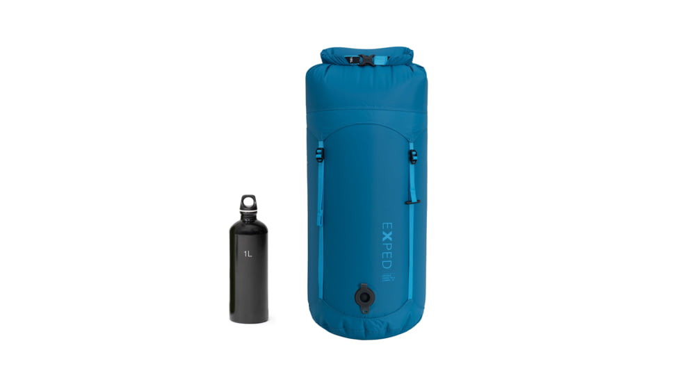 Exped Versa Telecompression Dry Bag, Deep Sea, 19L, 7640277848696