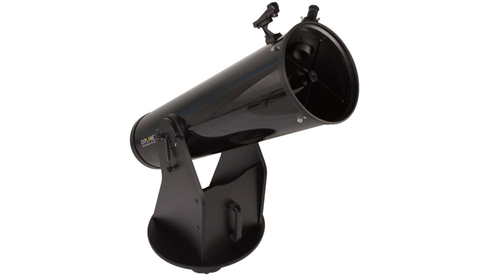 Explore Scientific 10-Inch f/4.4 Dobsonian Reflector Telescope, Black, ES-ON25447