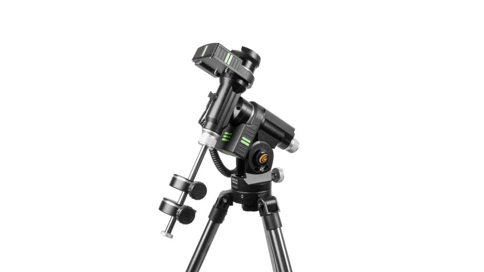 Explore Scientific 125x FirstLight 80mm &amp; iEXOS-100 Go-To Tracker Combo, Focal Length 640 mm, Black/White, FL-80640-iEXOS