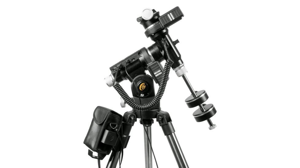 Explore Scientific 125x FirstLight 80mm &amp; iEXOS-100 Go-To Tracker Combo, Focal Length 640 mm, Black/White, FL-80640-iEXOS