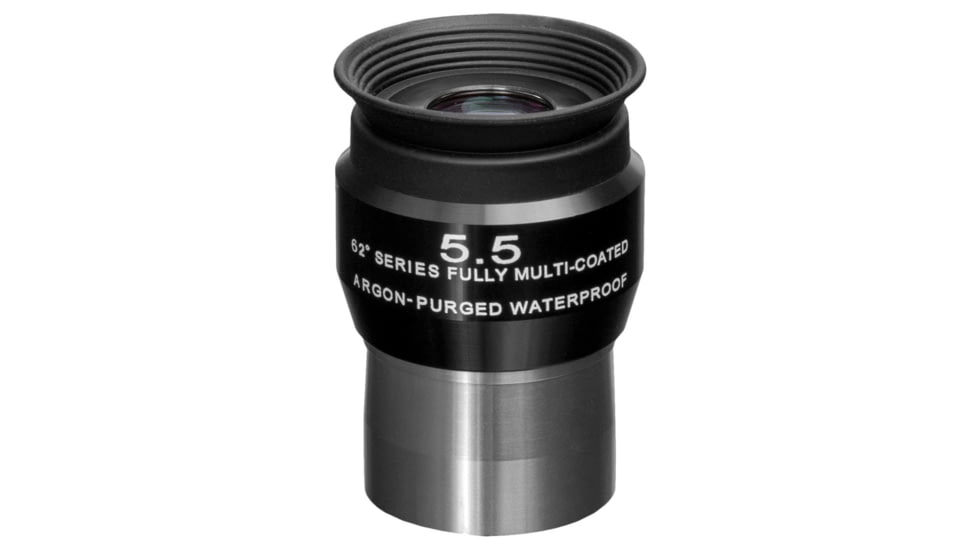 Explore Scientific 62 degree 5.5mm Long Eye Relief Waterproof Eyepiece, EPWP6255LE-01