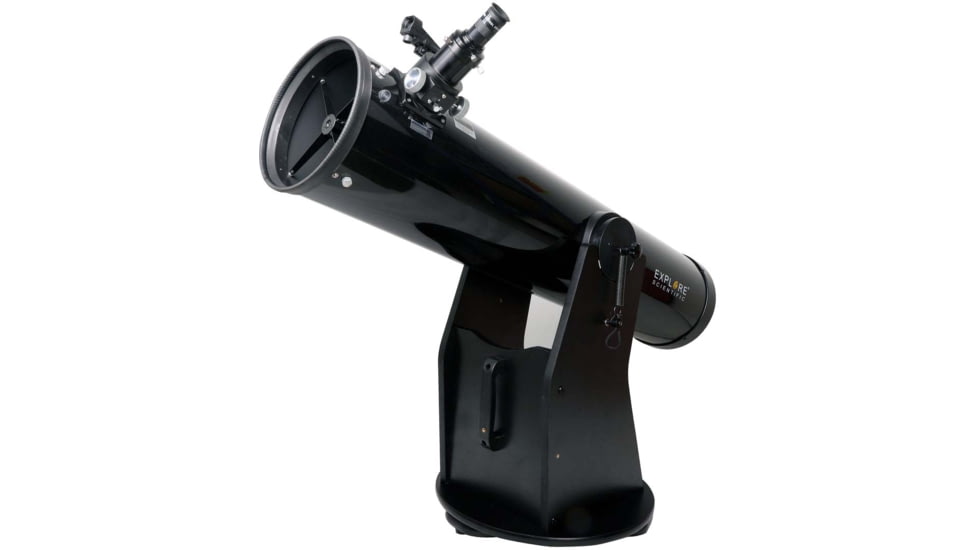 Explore Scientific 8-Inch f/5.9 Dobsonian Reflector Telescope, Black, ES-ON20859