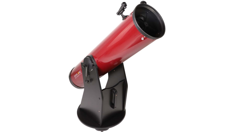 Explore Scientific 8-Inch f/5.9 Limited Edition Dobsonian Reflector Telescope, Ruby Red, ES-ON20859RR