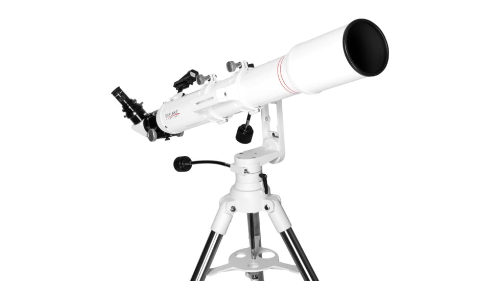 Explore Scientific FirstLight AR102mm Tube Refractor with Twi 1, White, FL-AR1021000MAZ01