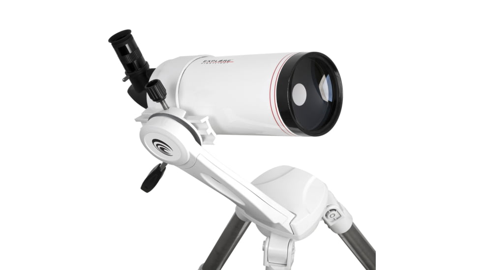 Explore Scientific FirstLight MAK100mm Tube Maksutov-Cassegrain with Twi Nano, White, FL-MC1001400TN