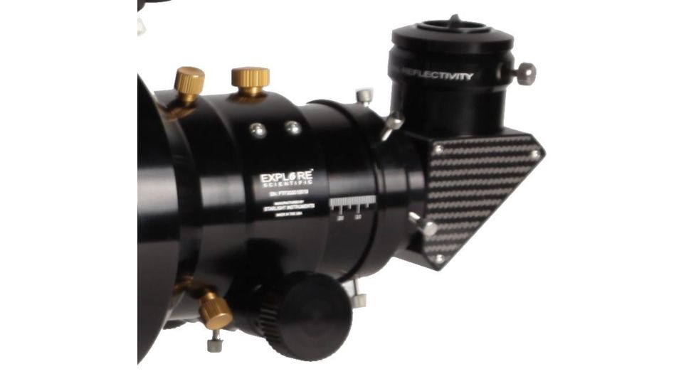Explore Scientific FPL-53 Carbon Fiber ED165 f/7 APO Triplet Refractor w/ Ohara FPL53 Optics and Starlight True 3in Focuser, 165mm, FPL53-165CF-T3