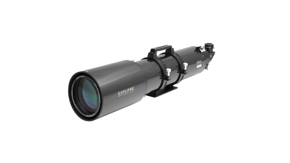 Explore Scientific FPL-53 Carbon Fiber ED165 f/7 APO Triplet Refractor w/ Ohara FPL53 Optics, 165mm, FPL53-165CF-01