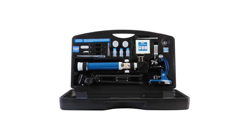 ExploreOne Apollo Telescope &amp; Micro Microscope Set with Case, 88-41101