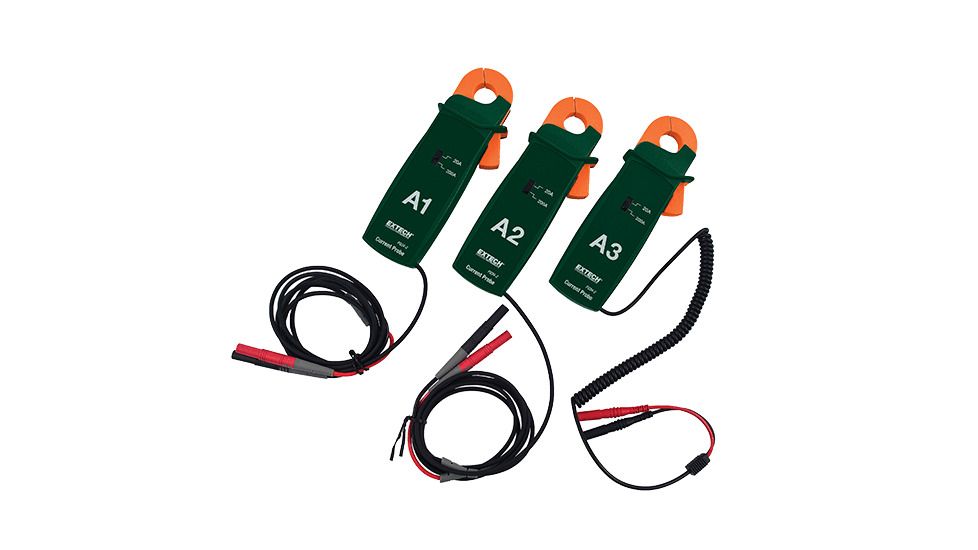 Extech Instruments 200A Current Clamp Probes Set Of 3, PQ34-2
