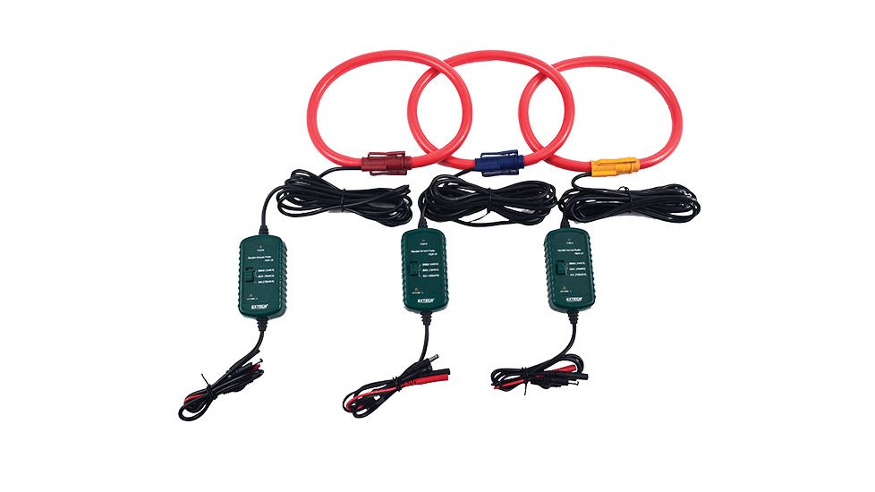 Extech Instruments 3000A Flexible Current Probes Set Of 3, PQ34-30