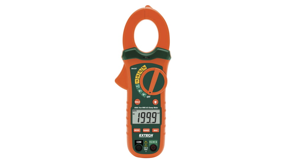 Extech Instruments 400A True Rms Ac Clamp Meter With Nist, MA430T-NIST