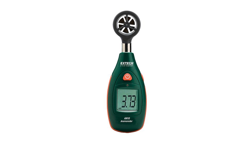 Extech Instruments Anemometer, Pocket, AN10