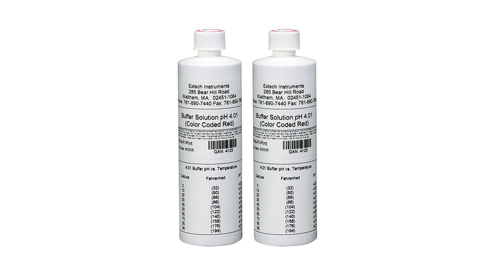 Extech Instruments Buffer Solution/ Ph4 2 One Pint Bottles, PH4-P
