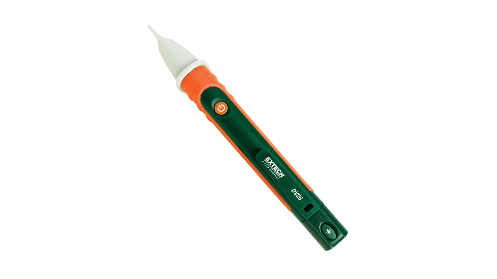 Extech Instruments Cat Iv Voltage Detector, Ac, Non-Contact W/Flashlight, DV26