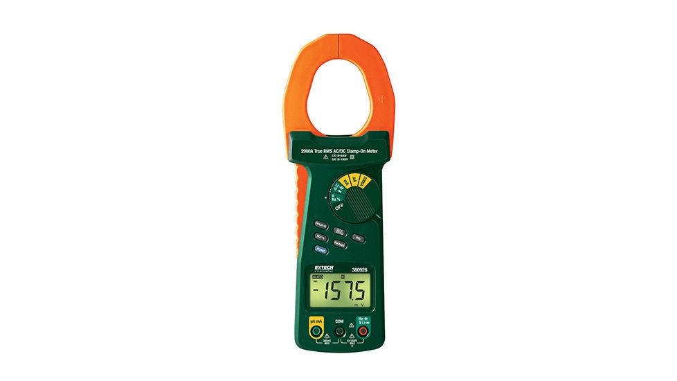 Extech Instruments Clamp Meter With Nist 380926, 380926-NIST