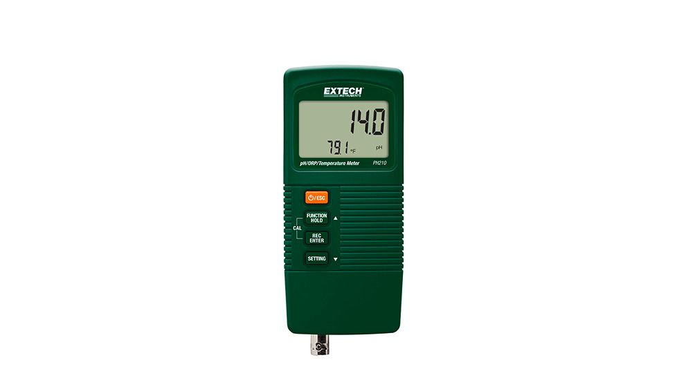 Extech Instruments Compact Handheld Ph/Orp/Temperature Meter, PH210
