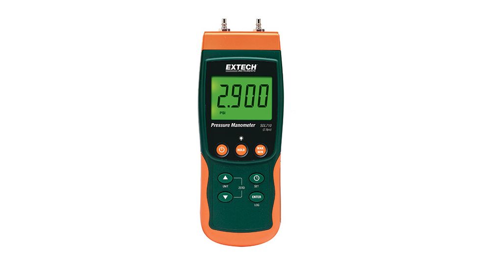 Extech Instruments Differential Pressure Manometer Datalogger 2.9Psi, SDL710