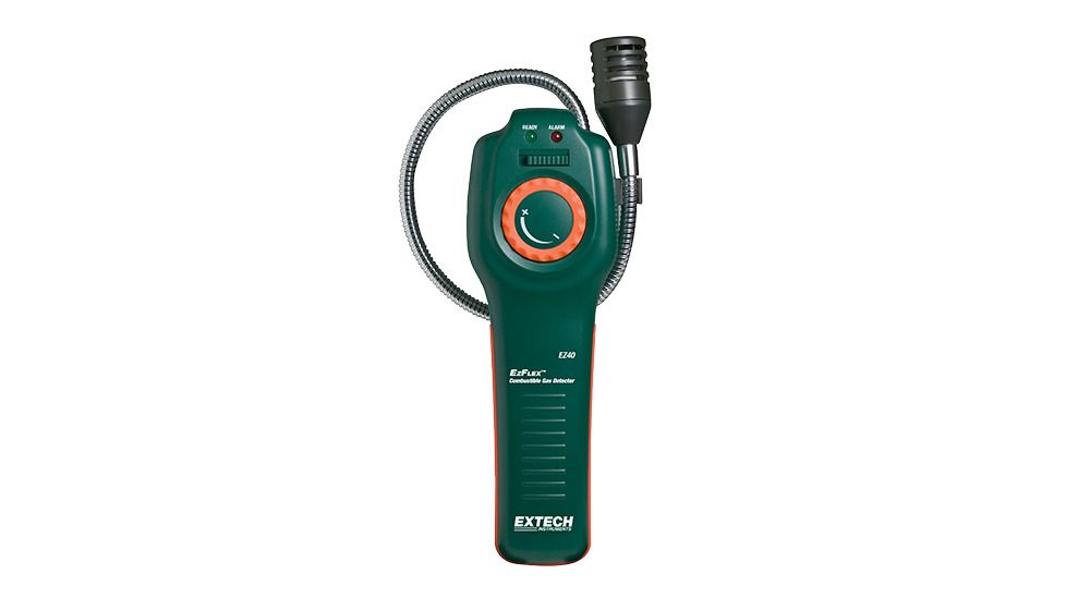 Extech Instruments Gas Detector, Combustible E-Z Flex, EZ40