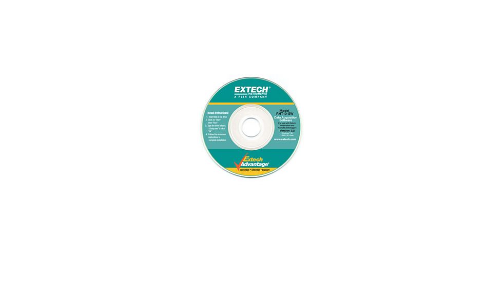 Extech Instruments Gpp G/Kg Software For Rht10, RHT10-SW