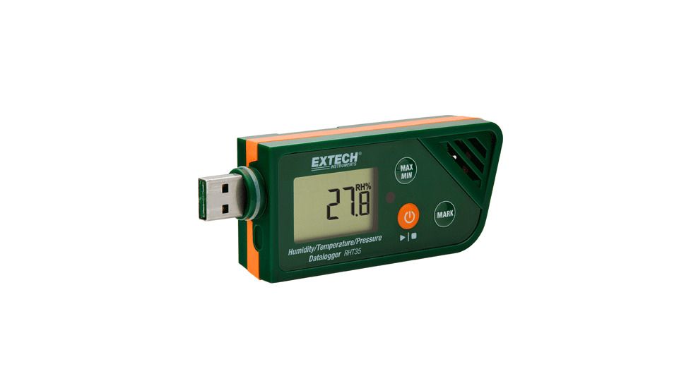 Extech Instruments Humidity/Temp/Barometric Pressure Datalogger With Usb, RHT35