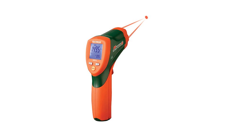 Extech Instruments Ir Thermometer With Nist, 42512, 42512-NIST