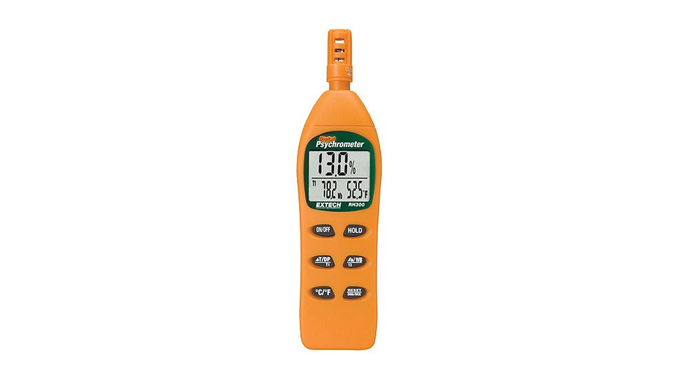 Extech Instruments Psychrometer, Digital, RH300