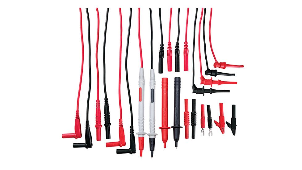 Extech Instruments Test Lead Kit, 16 Piece, TL841