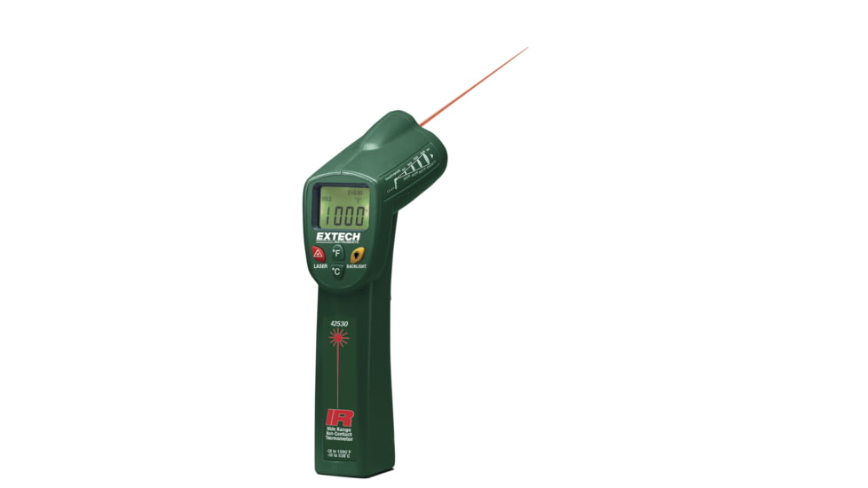 Extech Instruments Thermometer, Ir, W/Nist 42530, 42530-NIST
