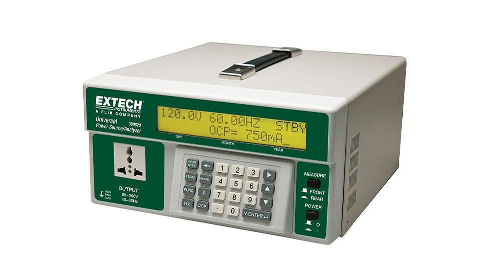 Extech Instruments Universal Ac Power Source/Analyzer, 380820
