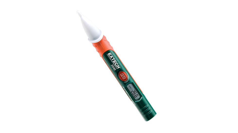 Extech Instruments Voltage Detector Non-Contact W/Ir Therm, DV40