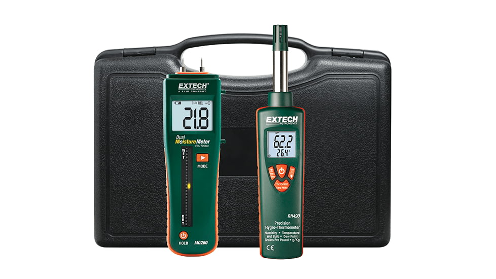Extech Instruments Water Restoration Kit, MO260-RK