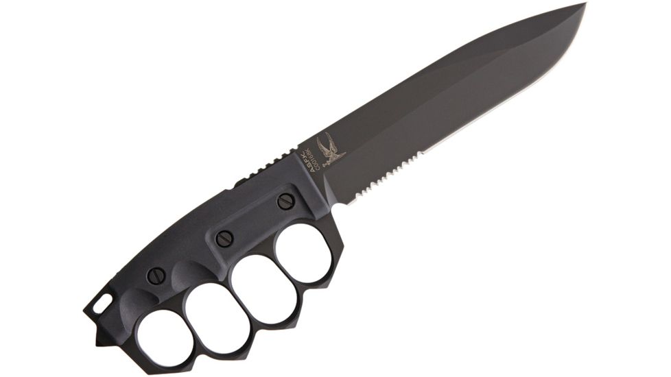Extrema Ratio A.S.F.K. Trench Knife Fixed Blade Knife, 6.5in, Bohler N-690 Steel, Partially Serrated EXASFK