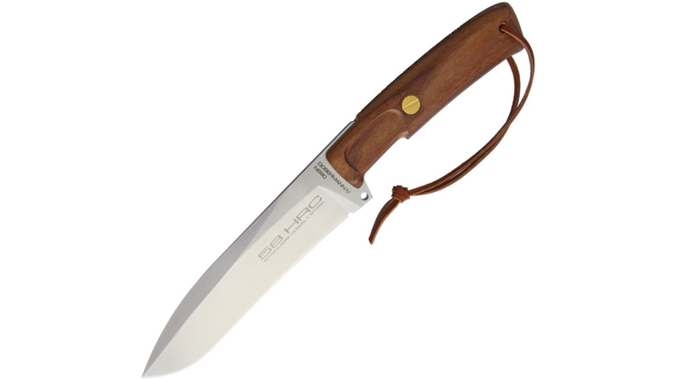 Extrema Ratio Doberman IV Africa Fixed Blade Knife, 13.25in Overall, 7.25in Satin Bohler N690 SS Drop Point, Comes With Two, 0184AFR